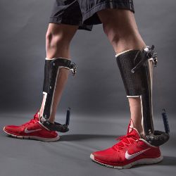 passive-elastic ankle exoskeleton