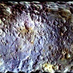 Ceres surface