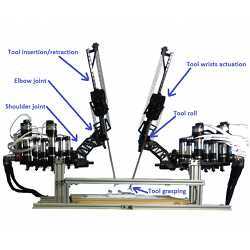 Robotic surgical equipment.