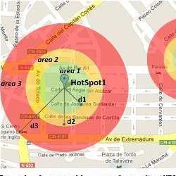 Hotspots identified by researchers in the UPM study.