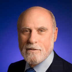 Google vice president and chief Internet evangelist Vint Cerf.