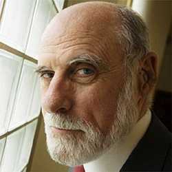 Google vice president and chief Internet evangelist Vint Cerf.