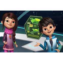 The makers of Miles From Tomorrowland tried to steer clear of science stereotypes.