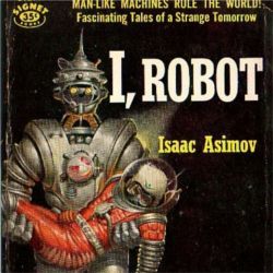 I, Robot cover, Isaac Asimov