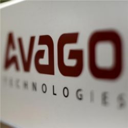 Avago sign, San Jose, CA