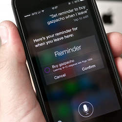 The latest update of iOS 9 added to Siri's voice recognition capabilities. 