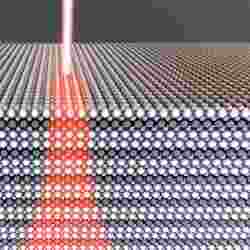 The physicists used a helium ion beam to create an atomic-scale Josephson junction in a crystal of Yttrium Barium Copper Oxide.