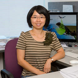 Wenwen Li, a professor in Arizona State University's School of Geographical Sciences and Urban Planning, is using cutting-edge computer science techniques to support terrain and environmental research.