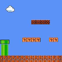 New video game levels were made by an artificially intelligent level designer after watching gameplay video of Super Mario Brothers online. 