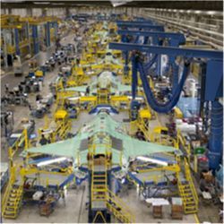 F-35 assembly line