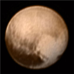 Pluto from New Horizons