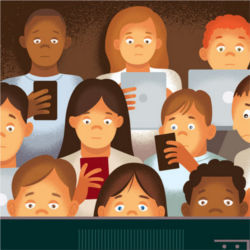 Children screen addiction