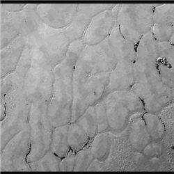Craterless plain on Pluto
