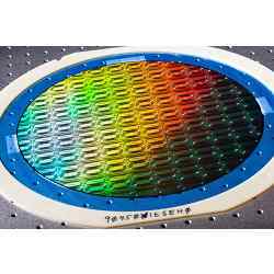 A photonics wafer. 