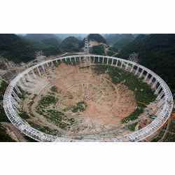 The 500-meter aperture spherical telescope will search for alien life in the cosmos.