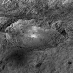 Occator crater, Ceres