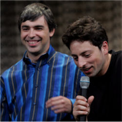 Larry Page and Sergey Brin, Google