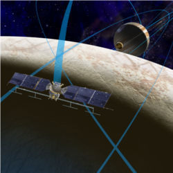 Future Europa mission spacecraft