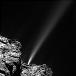 Outburst from comet 67P/Churyumov-Gerasimenko