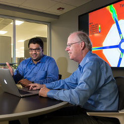 Sibendu Som and Raymond Bair of Argonne National Laboratory