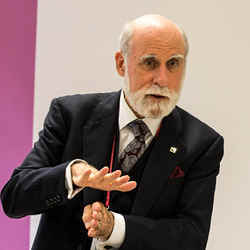 Google chief Internet evangelist and former ACM president Vint Cerf.