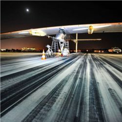 Solar Impulse plane, Moffett Field
