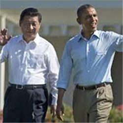 Xi Jinping and Barack Obama