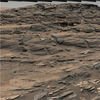 Mars Panorama from Curiosity Shows Petrified Sand Dunes