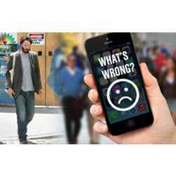 Smartphones are being used to identify users' emotional state, based on their gait.