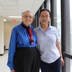 Mildred Dresselhaus and Lin Zhou