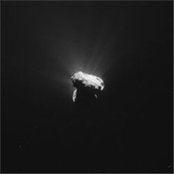 Comet at perihelion