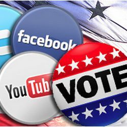 social media and voting, illustration