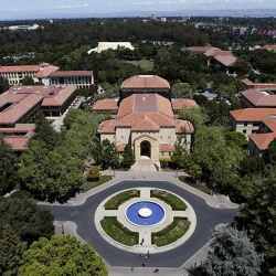 Stanford University's campus.