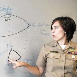 Christine Hirsch, Naval Academy