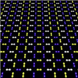 rendering of the charge density wave