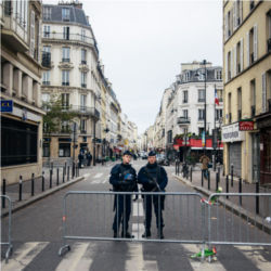 French policemen, Paris