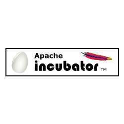 Logo of an Apache Incubator project.