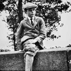 Computer scientist Alan Turing as a boy.