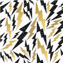 lightning bolts, illustration