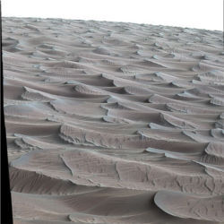 Martian sand dune