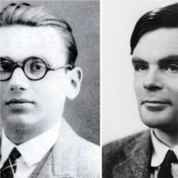 Kurt Gdel and Alan Turing