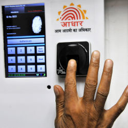 Aadhaar-based entry system 