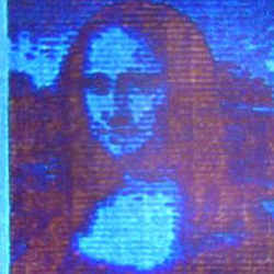 A nanoscale Mona Lisa.