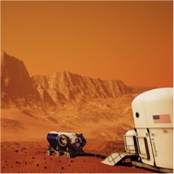 Virtual reality Mars