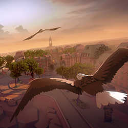 Eagle Flight, a forthcoming virtual-reality video game from Ubisoft Entertainment, lets you play from the perspective of an eagle.
