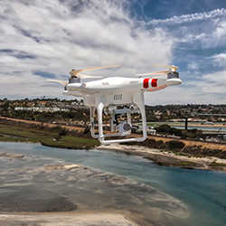 Drones flying in densely built cities will need to be programmed to make quick decisions to avoid collisions.