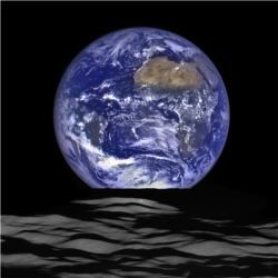 Earth from NASA's Lunar Reconnaissance Orbiter