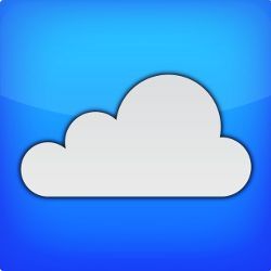 cloud computing, icon