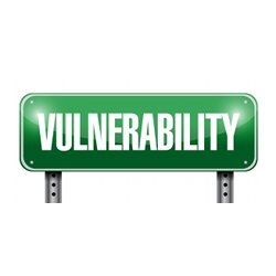 A warning of vulnerability.