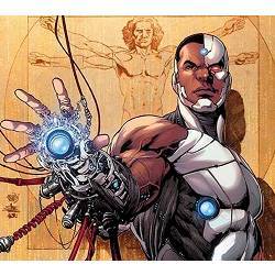 DC Comics' part-man, part-machine Cyborg character.